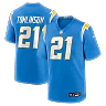 Zennovawear LaDainian Tomlinson Los Angeles Chargers Game Retired Player Jersey - Powder Blue