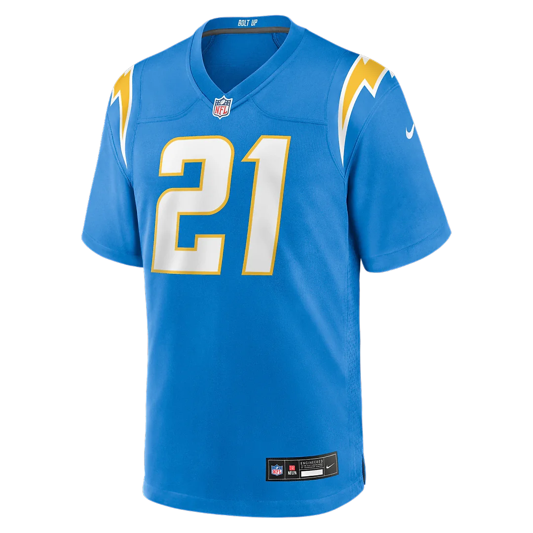 Zennovawear LaDainian Tomlinson Los Angeles Chargers Game Retired Player Jersey - Powder Blue