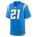 Zennovawear LaDainian Tomlinson Los Angeles Chargers Game Retired Player Jersey - Powder Blue