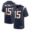 Zennovawear Ladd McConkey Los Angeles Chargers Alternate Super Chargers Game Player Jersey - Navy