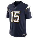 Zennovawear Ladd McConkey Los Angeles Chargers Alternate Super Chargers Vapor FUSE. Stitched Limited Jersey - Navy