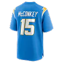 Zennovawear Ladd McConkey Los Angeles Chargers Player Game Jersey - Powder Blue