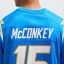 Zennovawear Ladd McConkey Los Angeles Chargers Player Game Jersey - Powder Blue
