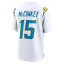Zennovawear Ladd McConkey Los Angeles Chargers Game Jersey - White