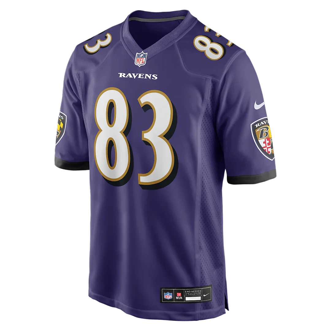 Zennovawear LaJohntay Wester Baltimore Ravens Team Game Jersey - Purple