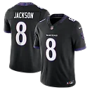 Zennovawear Lamar Jackson Baltimore Ravens Alternate Alternate Vapor FUSE. Stitched Limited Jersey - Black
