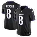 Zennovawear Lamar Jackson Baltimore Ravens Alternate Alternate Vapor FUSE. Stitched Limited Jersey - Black
