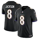 Zennovawear Lamar Jackson Baltimore Ravens Vapor FUSE. Limited Jersey - Black