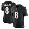 Zennovawear Lamar Jackson Baltimore Ravens Vapor FUSE. Limited Jersey - Black