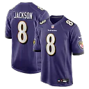 Zennovawear Lamar Jackson Baltimore Ravens Game Jersey - Purple