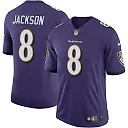 Zennovawear Lamar Jackson Baltimore Ravens Speed Machine Limited Jersey - Purple