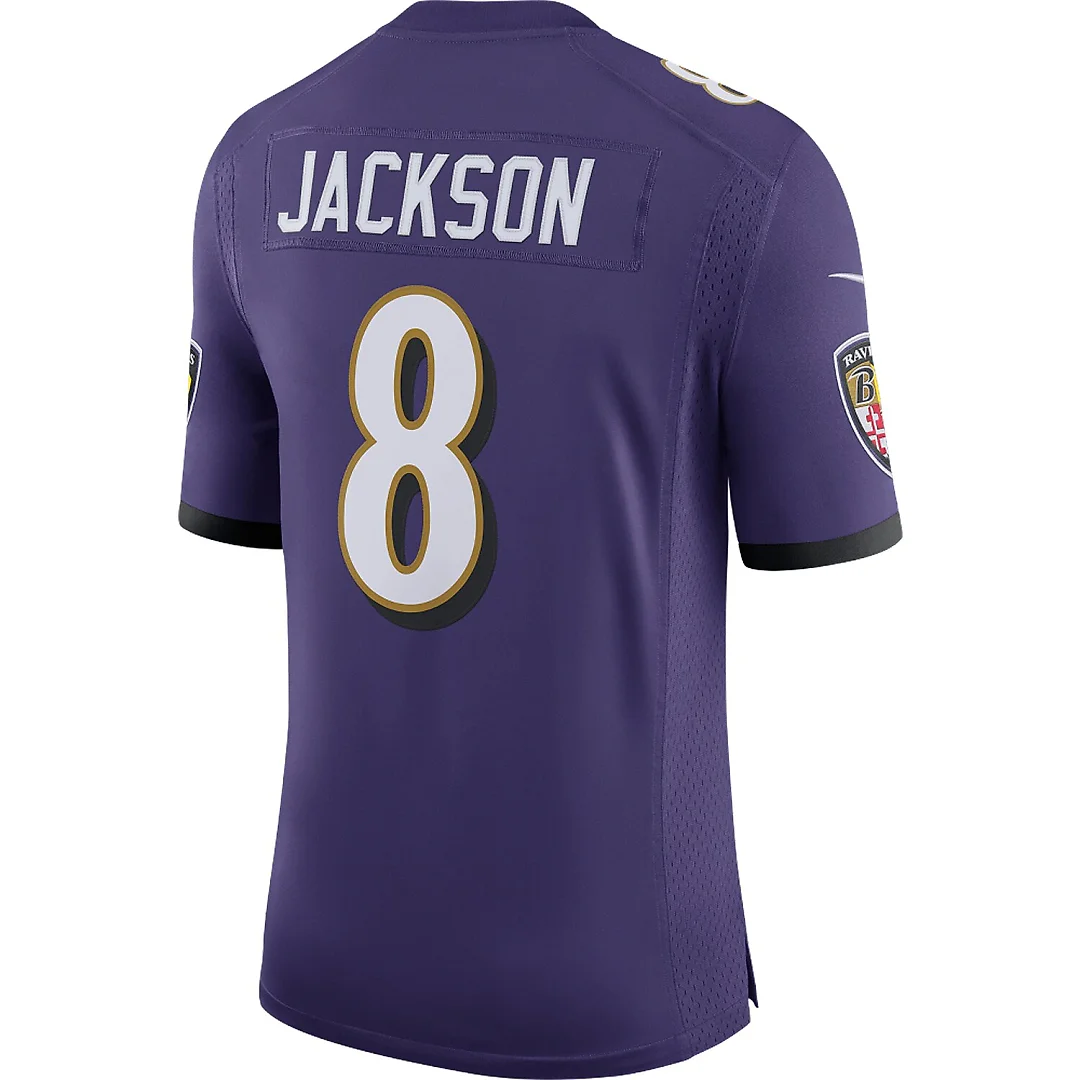 Zennovawear Lamar Jackson Baltimore Ravens Speed Machine Limited Jersey - Purple
