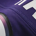 Zennovawear Lamar Jackson Baltimore Ravens Team Vapor FUSE. Stitched Limited Jersey - Purple