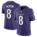 Zennovawear Lamar Jackson Baltimore Ravens Alternate Alternate Vapor FUSE. Stitched Limited Jersey - Black