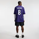 Zennovawear Lamar Jackson Baltimore Ravens Team Game Jersey - Purple