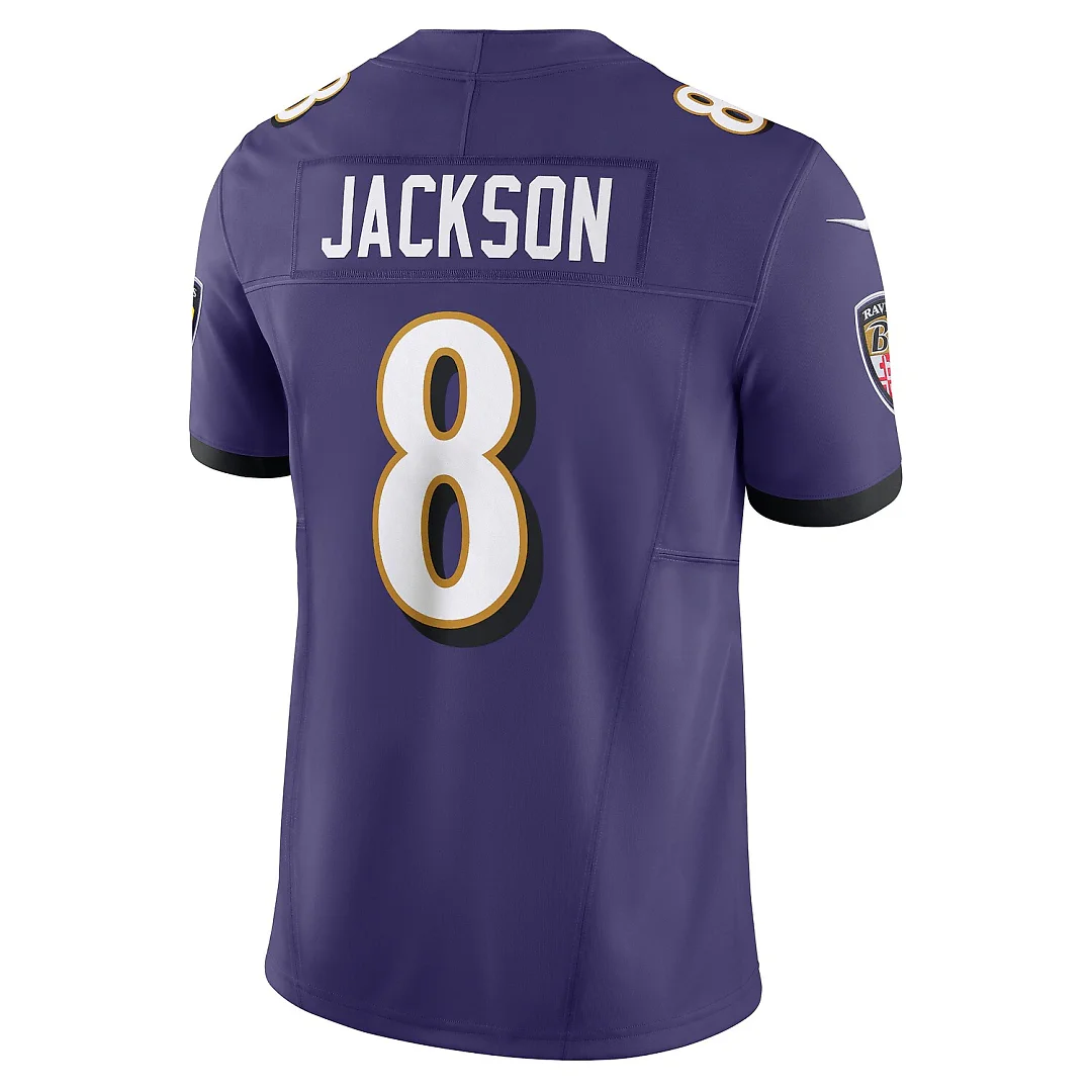 Zennovawear Lamar Jackson Baltimore Ravens Vapor FUSE. Limited Jersey - Purple