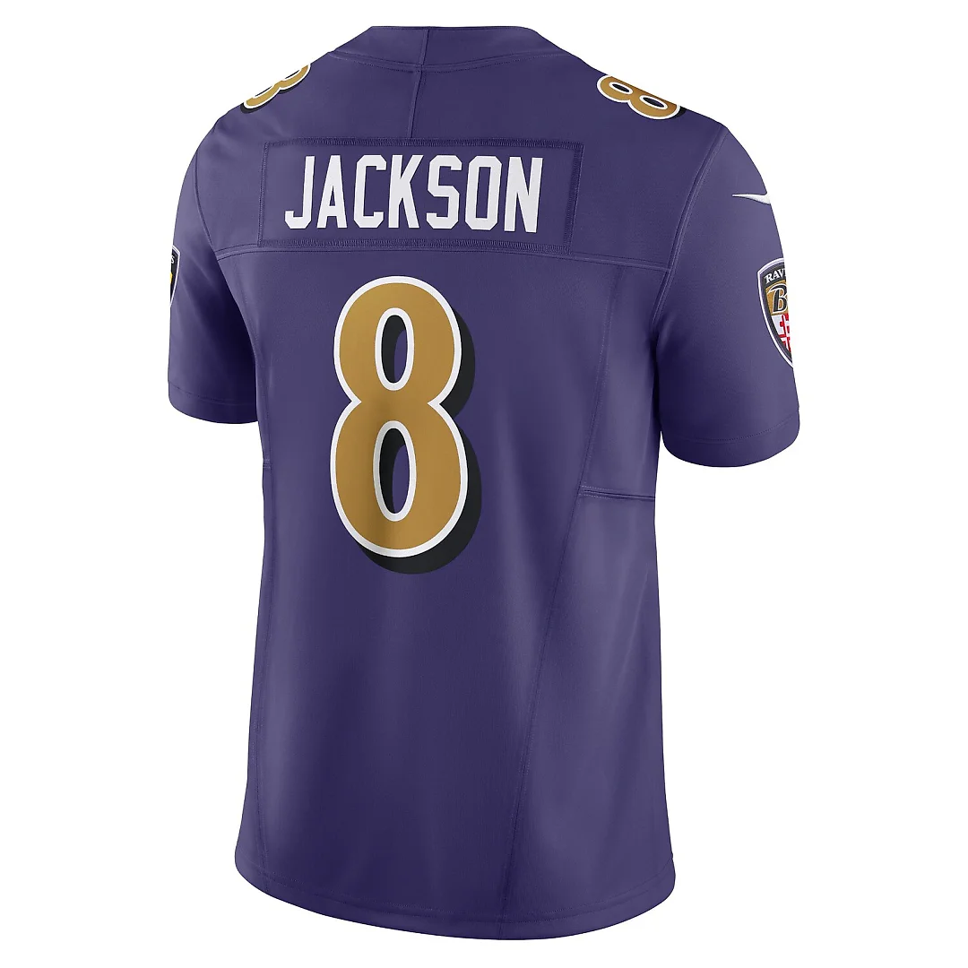 Zennovawear Lamar Jackson Baltimore Ravens Vapor FUSE. Limited Jersey - Purple