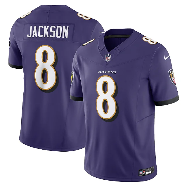 Zennovawear Lamar Jackson Baltimore Ravens Vapor FUSE. Limited Jersey - Purple