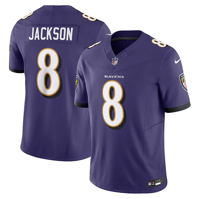 Zennovawear Lamar Jackson Baltimore Ravens Vapor FUSE. Limited Jersey - Purple