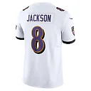 Zennovawear Lamar Jackson Baltimore Ravens Vapor FUSE. Limited Jersey - White