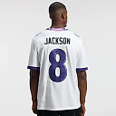 Zennovawear Lamar Jackson Baltimore Ravens Vapor FUSE. Stitched Limited Jersey - White