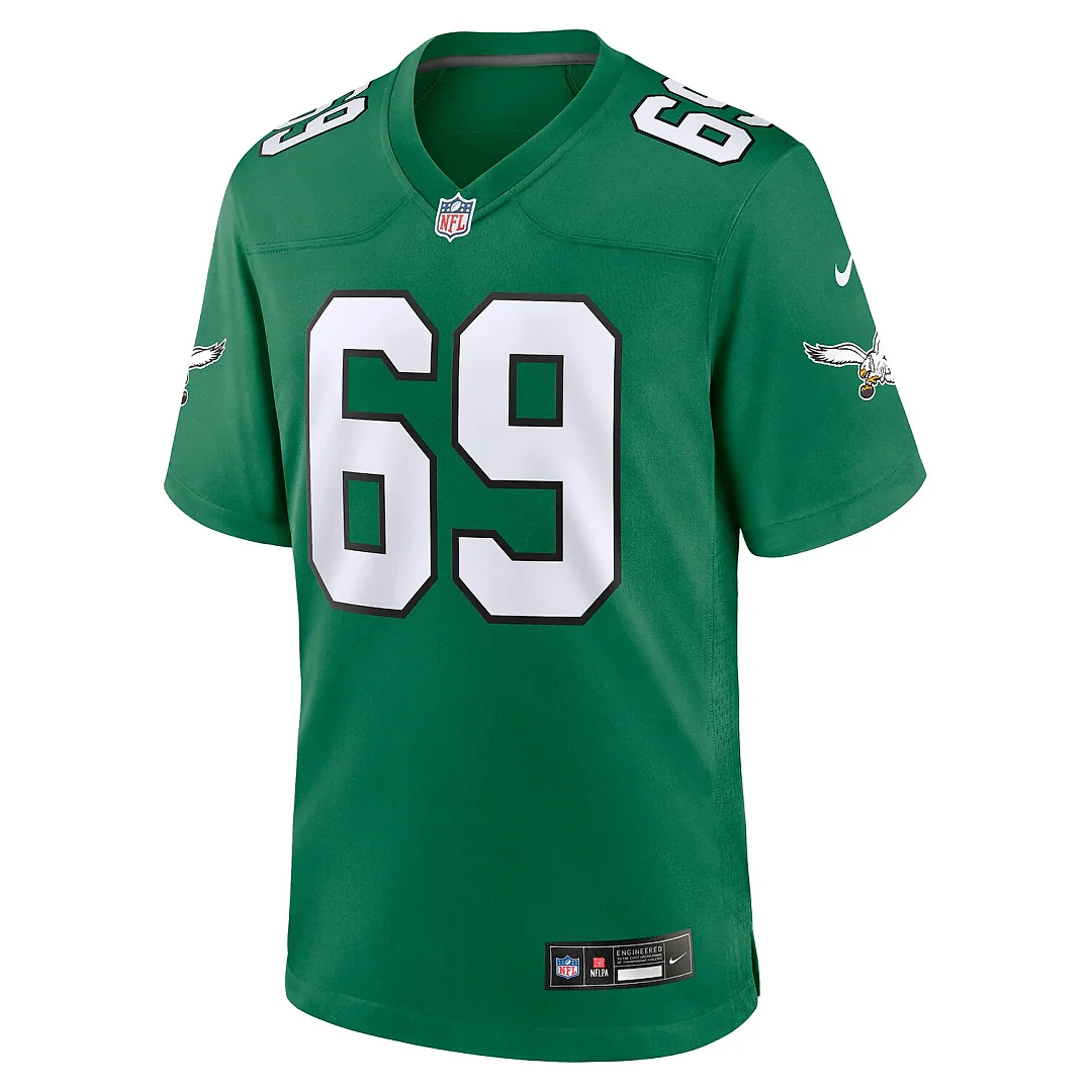 Zennovawear Landon Dickerson Philadelphia Eagles Alternate Game Jersey - Kelly Green