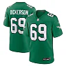 Zennovawear Landon Dickerson Philadelphia Eagles Alternate Game Jersey - Kelly Green