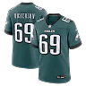 Zennovawear Landon Dickerson Philadelphia Eagles Team Game Jersey - Midnight Green