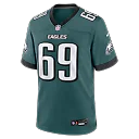 Zennovawear Landon Dickerson Philadelphia Eagles Team Game Jersey - Midnight Green