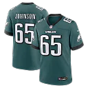 Zennovawear Lane Johnson Philadelphia Eagles Team Game Jersey - Midnight Green