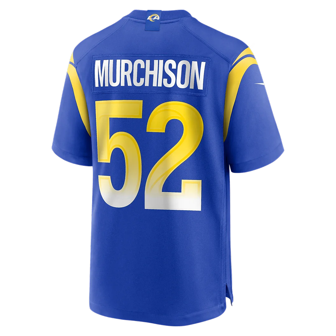 Zennovawear Larrell Murchison Los Angeles Rams Team Game Jersey - Royal