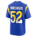 Zennovawear Larrell Murchison Los Angeles Rams Team Game Jersey - Royal