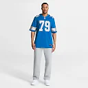 Zennovawear Larry Borom Detroit Lions Team Game Jersey - Blue