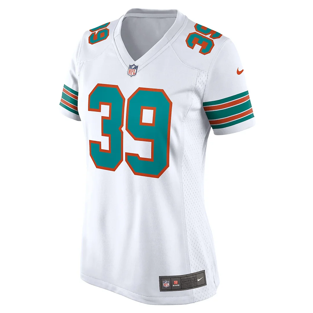 Zennovawear Larry Csonka Miami Dolphins Retired Player Jersey - White