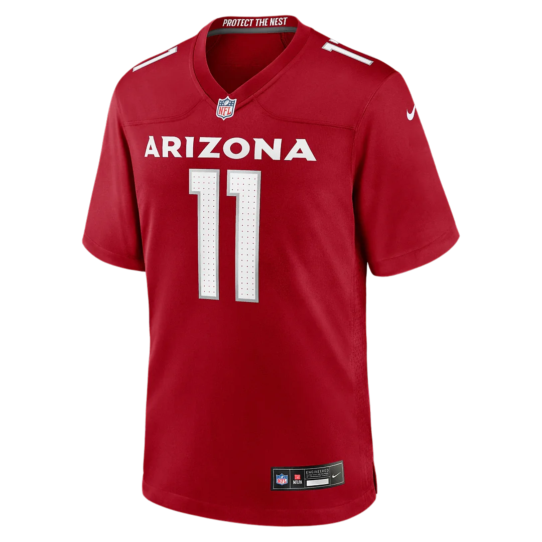 Zennovawear Larry Fitzgerald Arizona Cardinals Team Retired Game Jersey - Cardinal