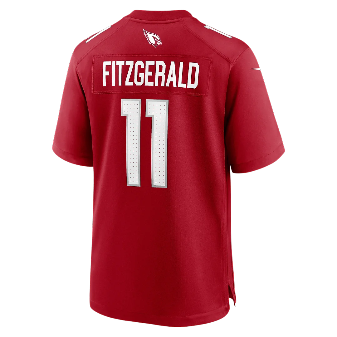 Zennovawear Larry Fitzgerald Arizona Cardinals Team Retired Game Jersey - Cardinal