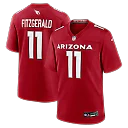 Zennovawear Larry Fitzgerald Arizona Cardinals Team Retired Game Jersey - Cardinal