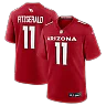 Zennovawear Larry Fitzgerald Arizona Cardinals Team Retired Game Jersey - Cardinal