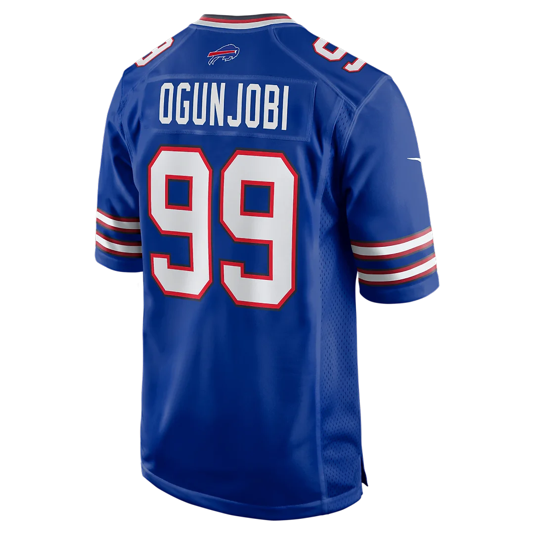 Zennovawear Larry Ogunjobi Buffalo Bills Team Game Jersey - Royal