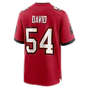 Zennovawear Lavonte David Tampa Bay Buccaneers Game Jersey - Red