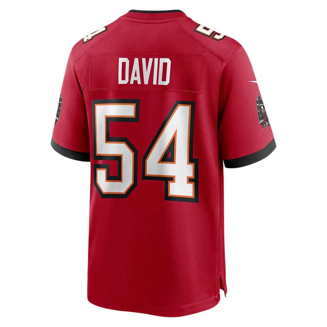 Zennovawear Lavonte David Tampa Bay Buccaneers Game Jersey - Red