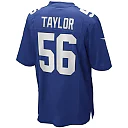 Zennovawear Lawrence Taylor New York Giants Game Retired Player Jersey - Royal