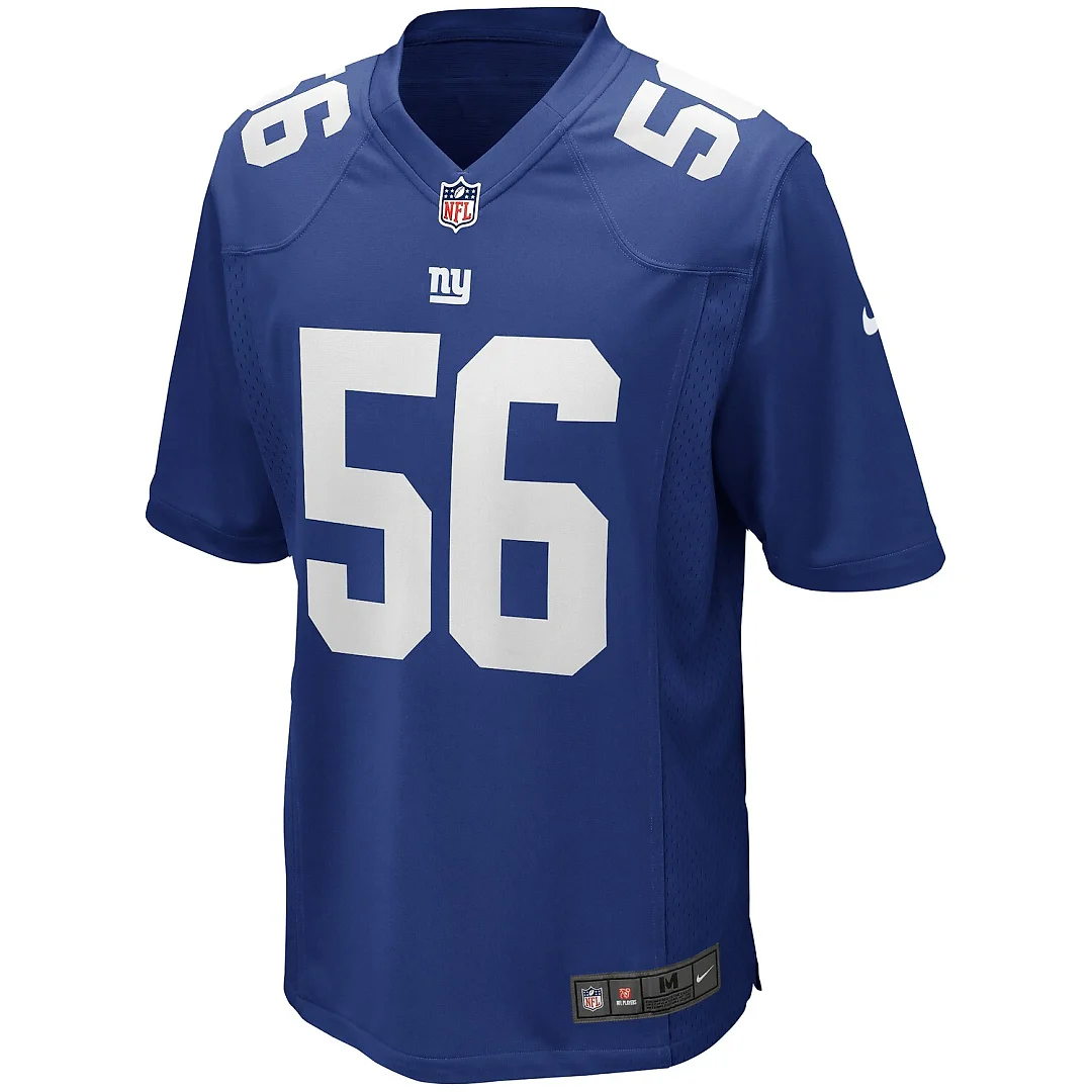 Zennovawear Lawrence Taylor New York Giants Game Retired Player Jersey - Royal