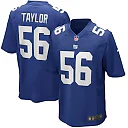 Zennovawear Lawrence Taylor New York Giants Game Retired Player Jersey - Royal