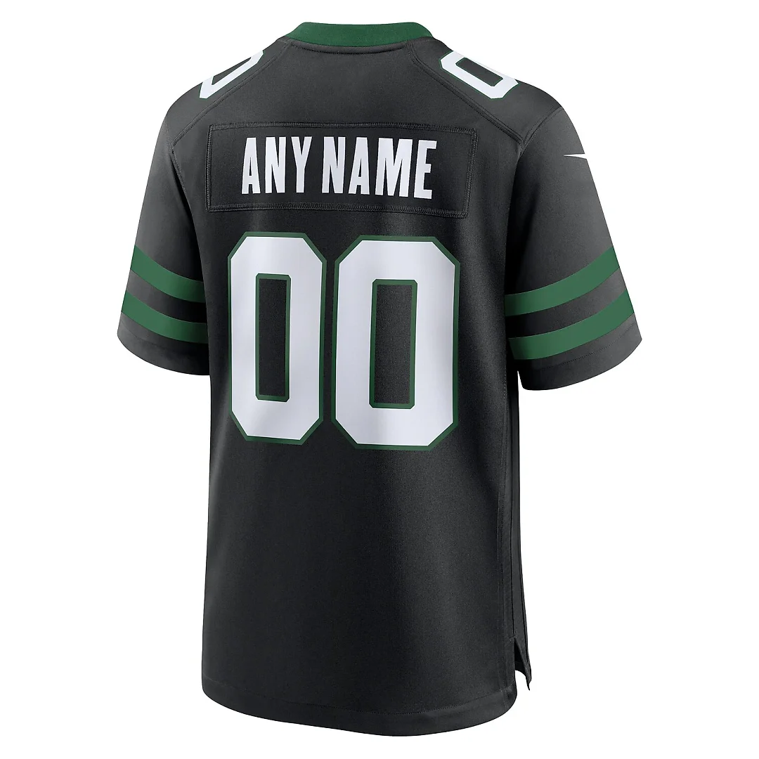 Zennovawear New York Jets Alternate Custom Game Jersey - Legacy Black