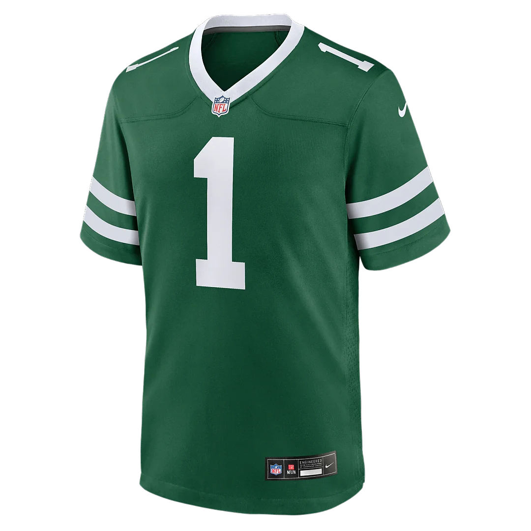 Zennovawear David Bailey New York Jets 2026 NFL Draft First Round Pick No. 2 Team Game Jersey - Legacy Green