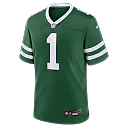Zennovawear New York Jets #1 Dad Game Jersey - Legacy Green