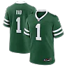 Zennovawear New York Jets #1 Dad Game Jersey - Legacy Green