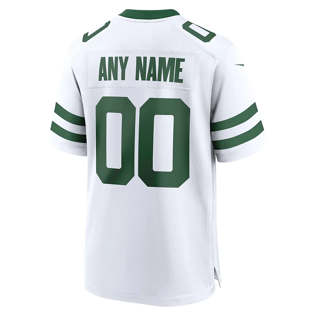 Zennovawear New York Jets Custom Game Jersey - Legacy White