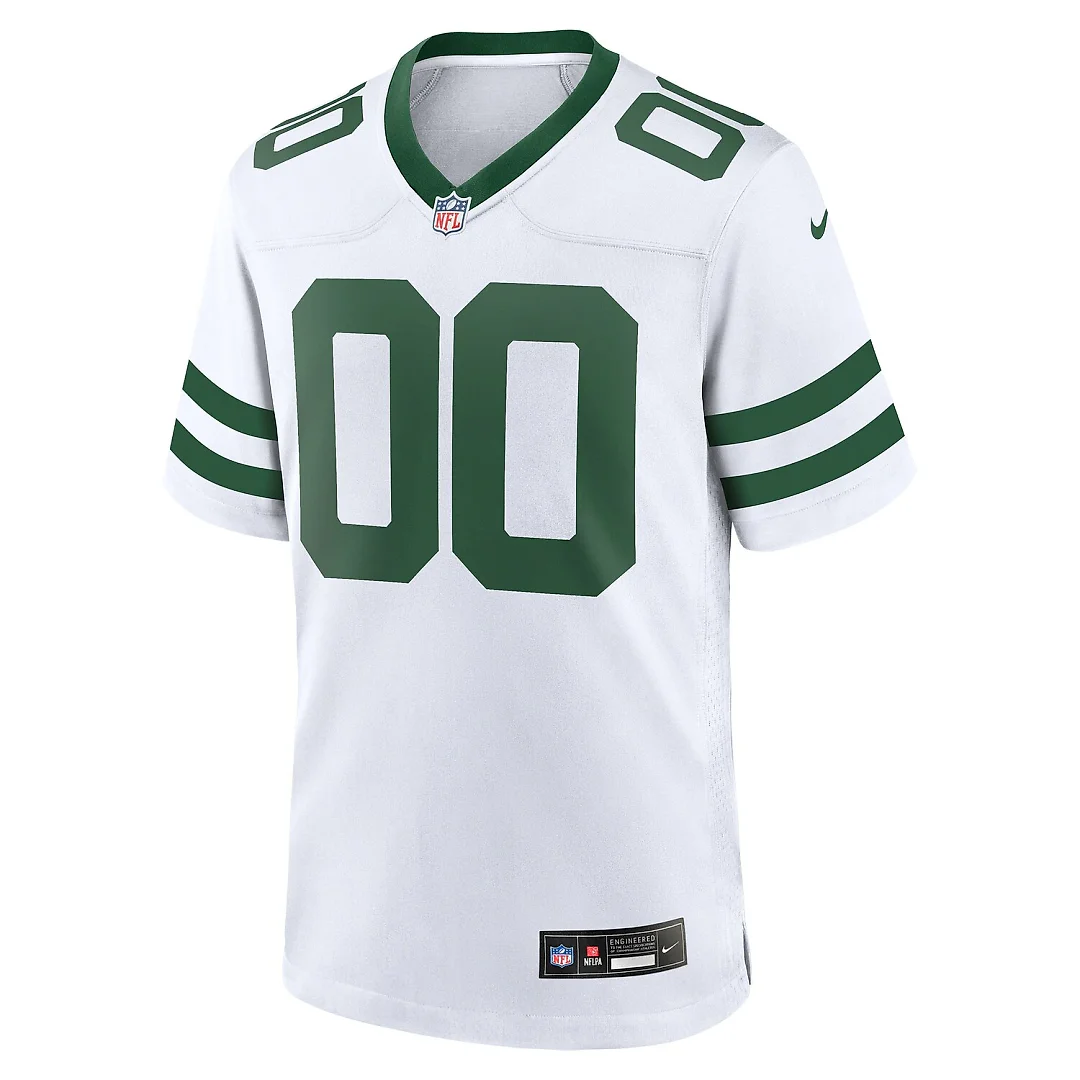 Zennovawear New York Jets Custom Game Jersey - Legacy White